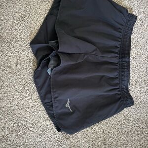 Mizuno Women's Black Athletic Shorts